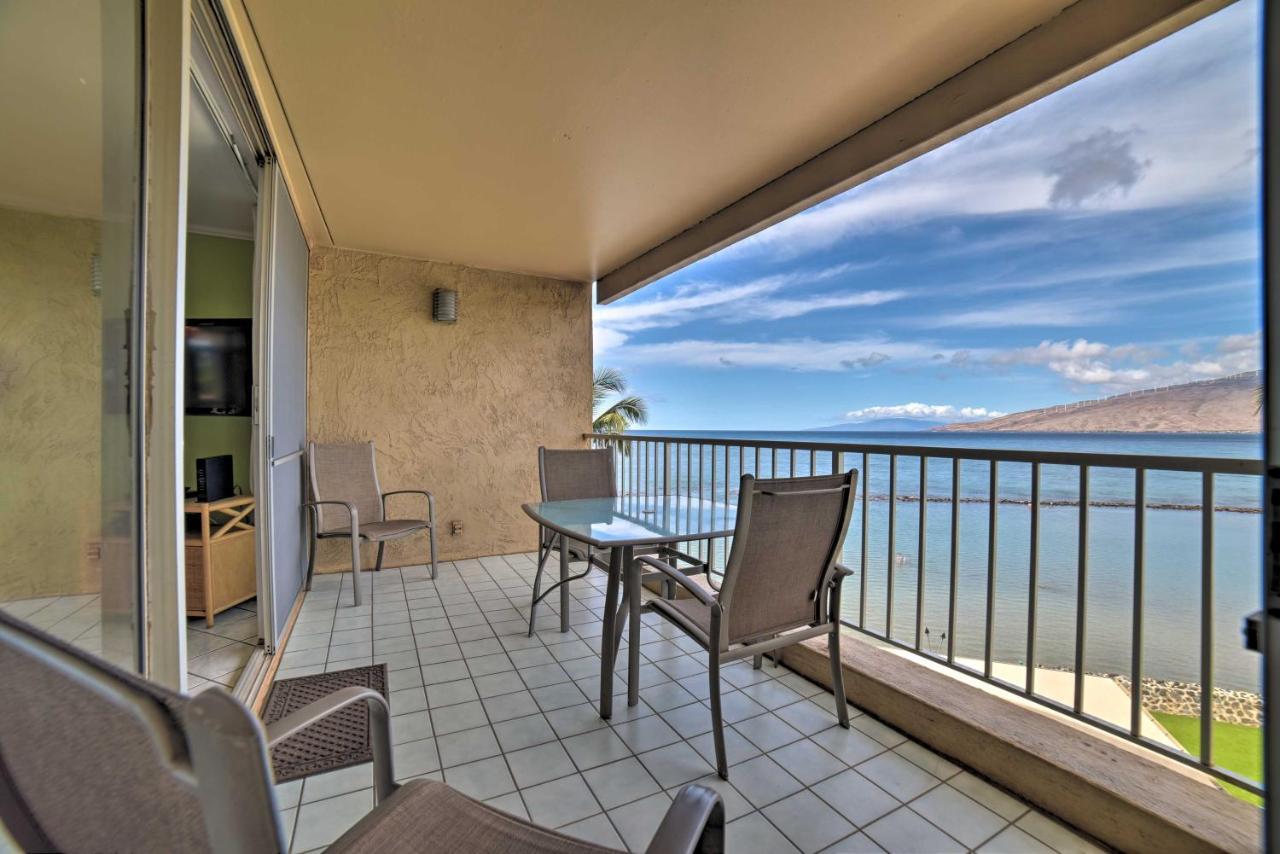 Beachfront Kihei Sanctuary With Lanai And Ocean Views! Ngoại thất bức ảnh