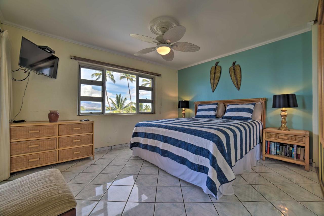 Beachfront Kihei Sanctuary With Lanai And Ocean Views! Ngoại thất bức ảnh